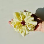 Buttercup Set – 2 Satin Scrunchies - Image 4
