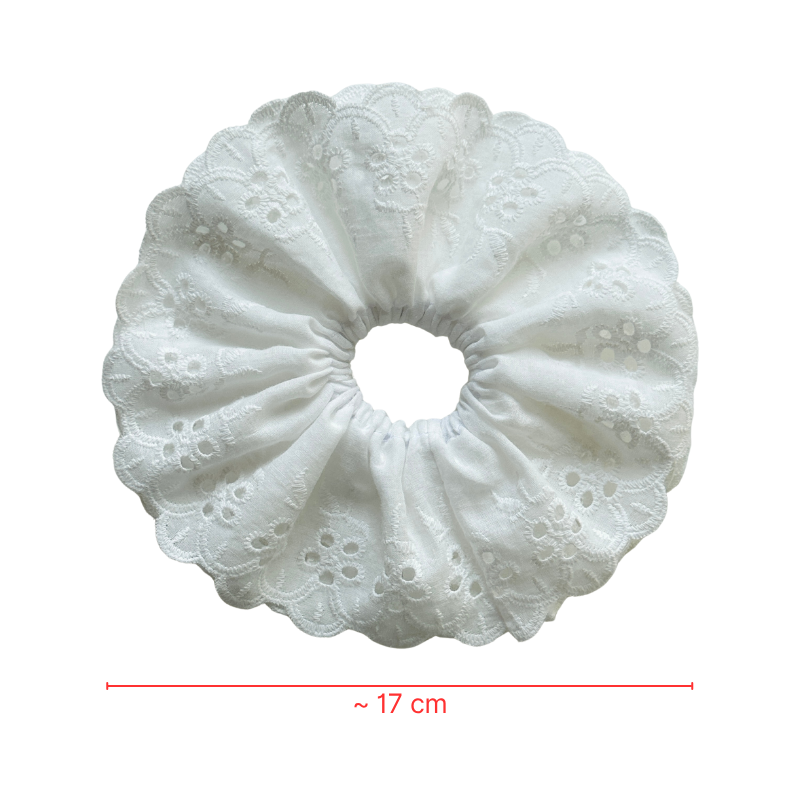 Lace Scrunchies Size Guide