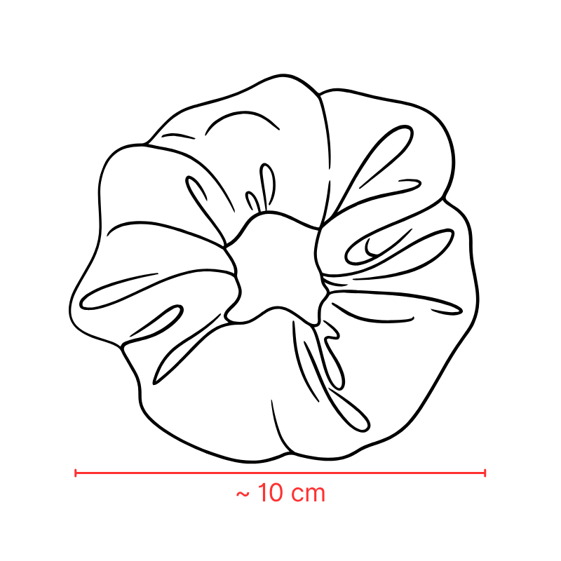 Scrunchies Size Guide